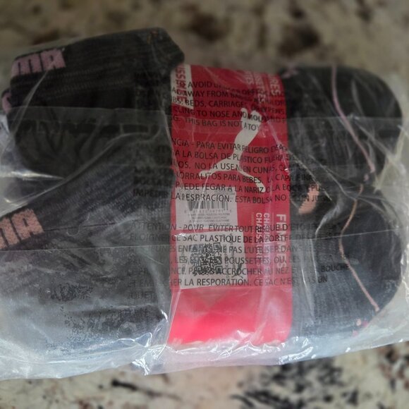 PUMA womens 8 Pack Low Cut Socks 8 Pack - Picture 3 of 4